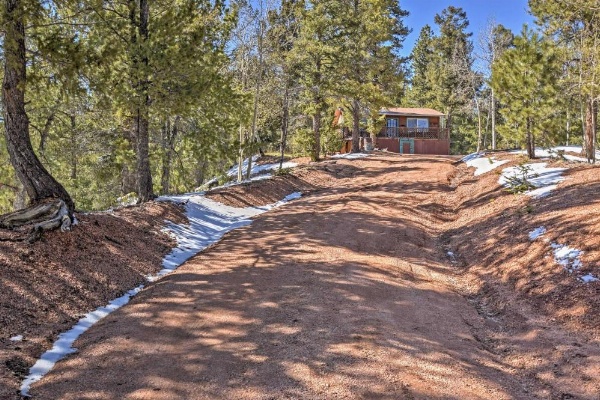 Cabin with Mtn Views - 5 Mi to Mueller State Park! image 16